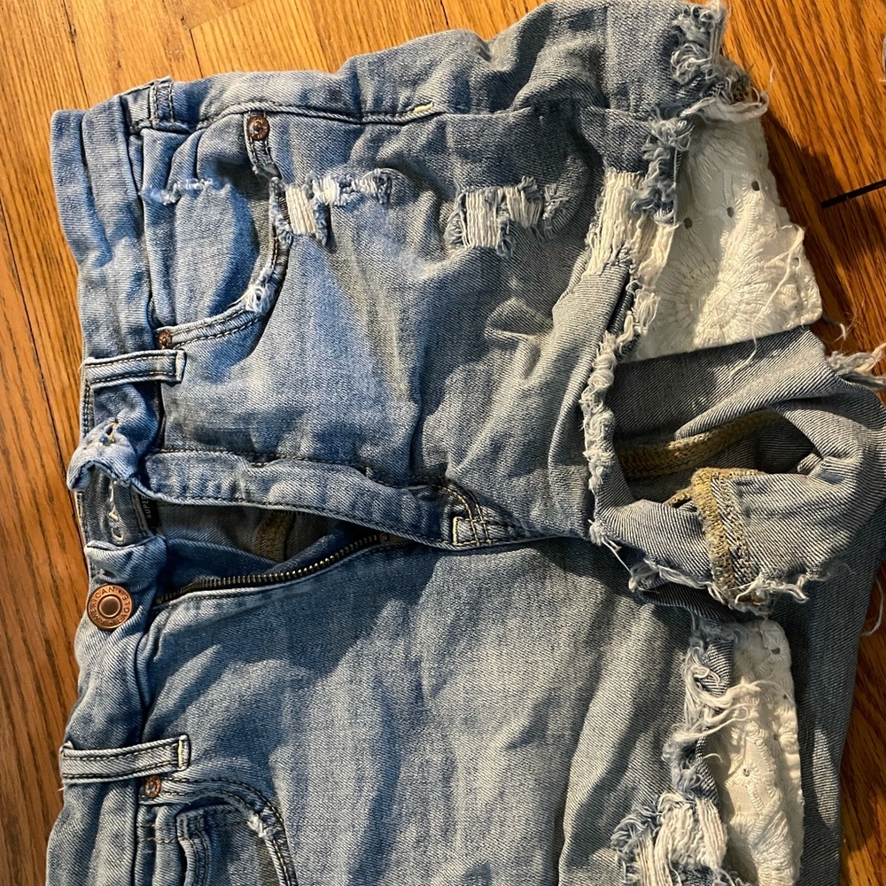 jean shorts American eagle